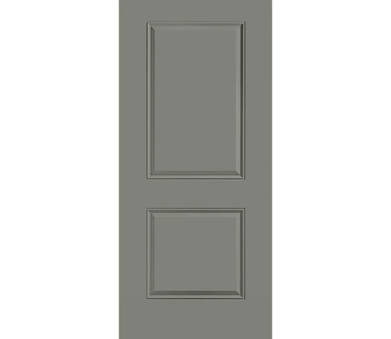 Kalispell 2 Panel Square Steel Entry Door