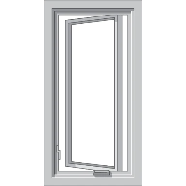 Kalispell Pella Hurricane Shield Series Vinyl Casement Window