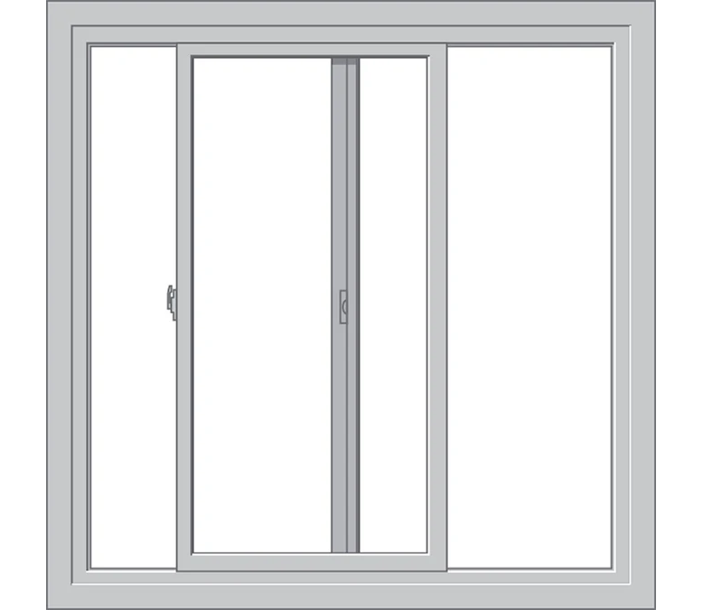 Kalispell Pella Hurricane Shield Series Vinyl Sliding Window